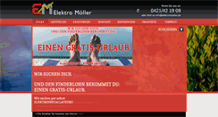 Desktop Screenshot of elektromoeller.de